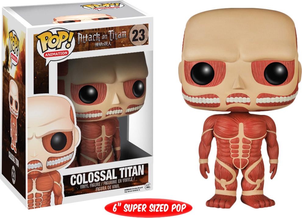 Attack on Titan Colossal Titan 6 Inch Exclusive Funko Pop! #23 - Undiscovered Realm