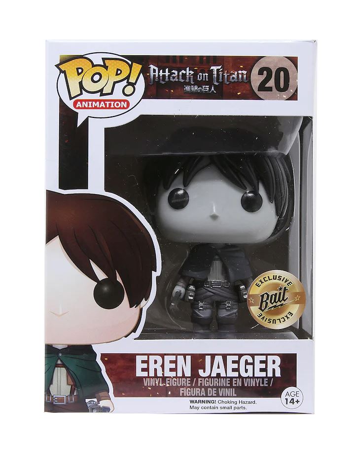 Attack on Titan Eren Jaeger (Black and White) Bait Exclusive #20 - Undiscovered Realm