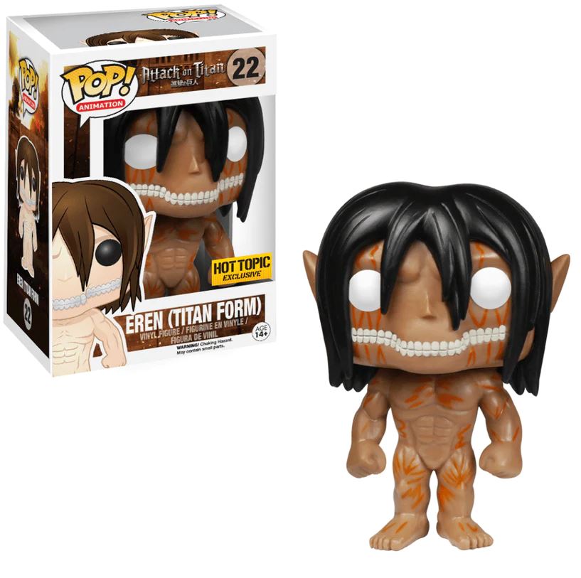 Attack on Titan Eren Titan Form (Rage Scarred) Exclusive Funko Pop #22 