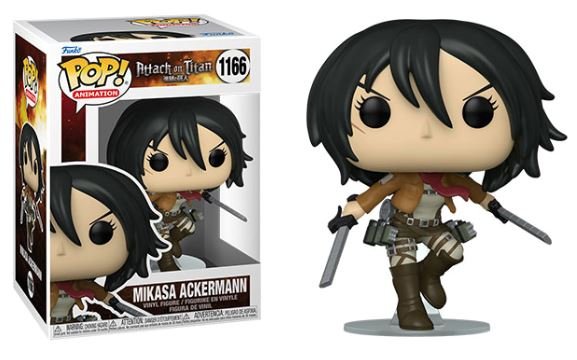 Attack On Titan Mikasa Ackermann (Action Pose) Funko Pop #1166 - Undiscovered Realm