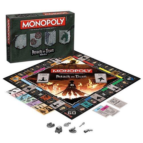 Attack on Titan Monopoly Game - Undiscovered Realm