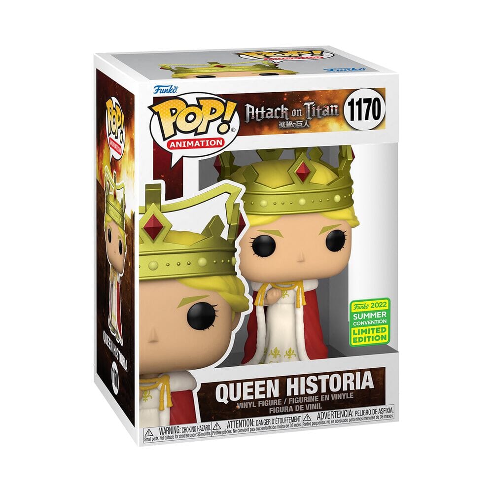 Attack on Titan Queen Historia Summer Convention Exclusive Funko Pop! #1170 - Undiscovered Realm