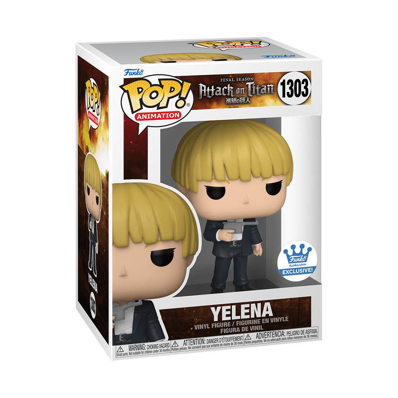 Attack on Titan Yelena Exclusive Funko Pop! #1303 - Undiscovered Realm