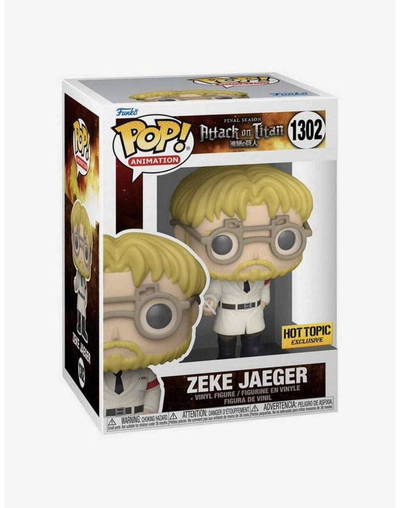 Attack on Titan Zeke Jaeger Exclusive Funko Pop! #1302 - Undiscovered Realm