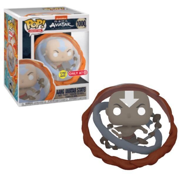 Avatar The Last Airbender Aang (Avatar State) Glow Exclusive 6 Inch Funko Pop! #1000 - Undiscovered Realm