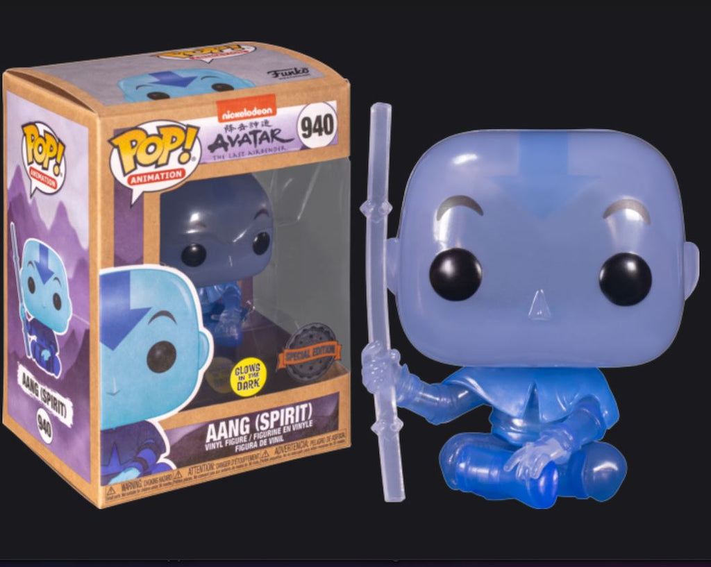 Avatar The Last Airbender Aang (Glow Spirit) (Earth Day) Funko Pop! Exclusive #940 (Special Edition) - Undiscovered Realm