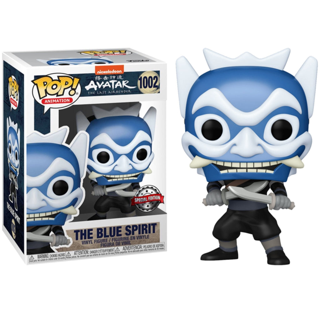 Avatar The Last Airbender Blue Spirit Exclusive Funko Pop! #1002 (Special Edition Sticker) - Undiscovered Realm