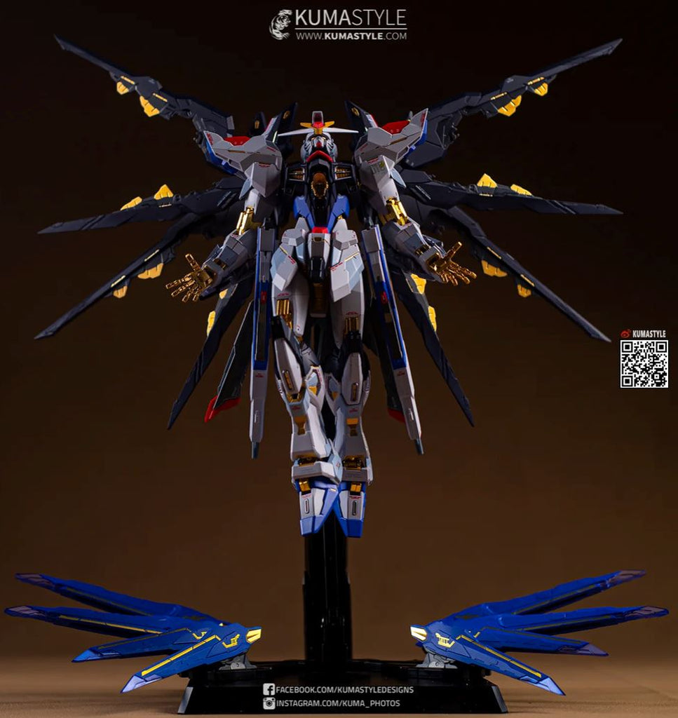 Bandai Gundam (Metal Build) Strike Freedom Soul Blue Ver. Exclusive Figure - Undiscovered Realm