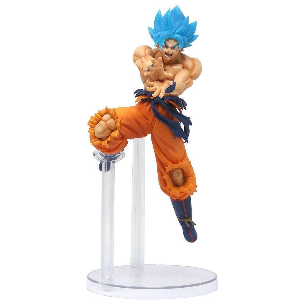 Bandai Ichiban Kuji Dragon Ball Super Saiyan God SS Son Goku Figure (Blue) - Undiscovered Realm