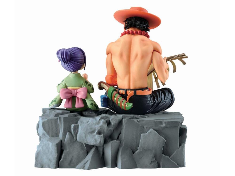 Bandai Ichiban Portgas D.Ace & Otama (Emorial Vignette) One Piece Figure - Undiscovered Realm