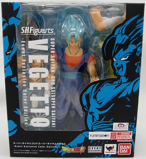 Bandai S.H.Figuarts Dragon Ball Super Super Saiyan God Super Saiyan Vegito Event Exclusive Color Edition Figure - Undiscovered Realm