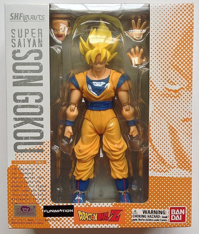 Bandai S.H.Figuarts Dragon Ball Z Super Saiyan Goku Figure - Undiscovered Realm