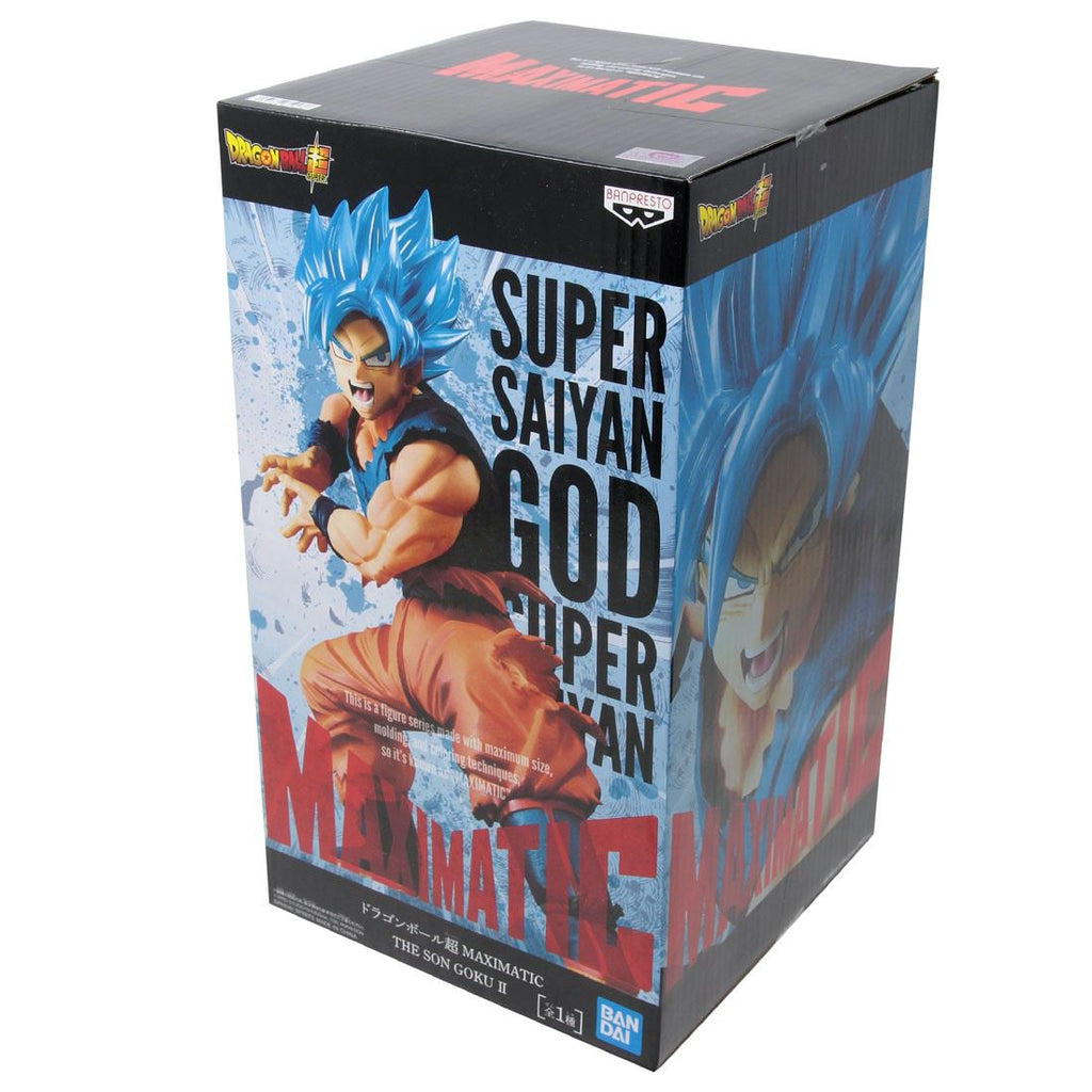 Banpresto Dragon Ball Super The Son Goku II Super Saiyan God (Maximatic) Figure - Undiscovered Realm