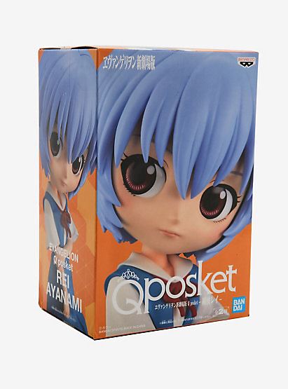 Banpresto Evangelion Rei Ayanami Q Posket Figure - Undiscovered Realm