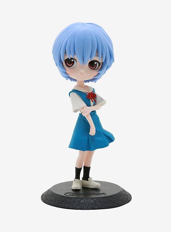 Banpresto Evangelion Rei Ayanami Q Posket Figure - Undiscovered Realm