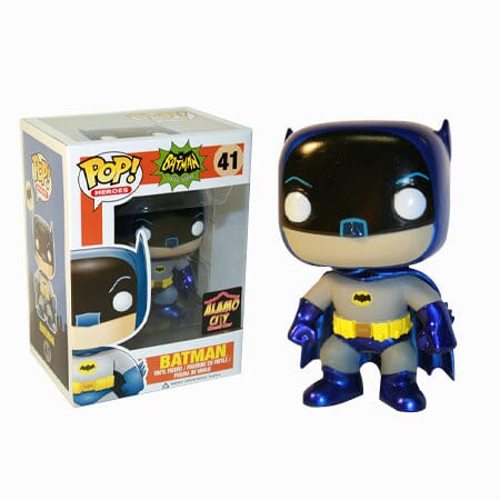 Batman 1966 Batman Metallic Alamo City Comic Con Exclusive Funko Pop! #41 - Undiscovered Realm