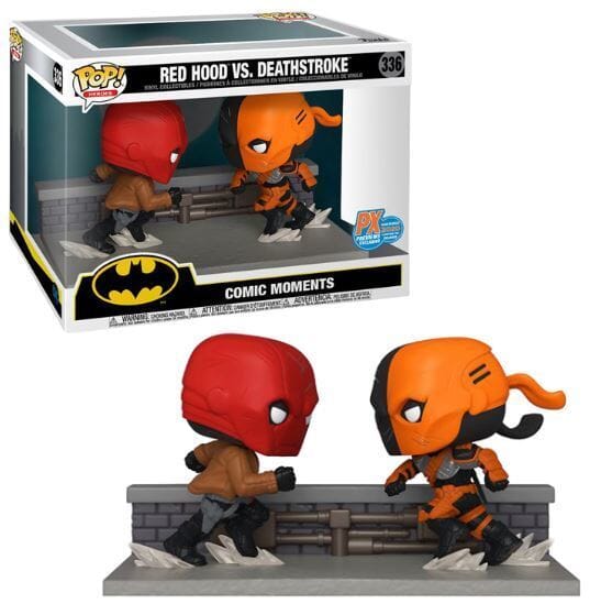 Batman Red Hood vs. Deathstroke Exclusive Comic Moments Funko Pop! #336 - Undiscovered Realm