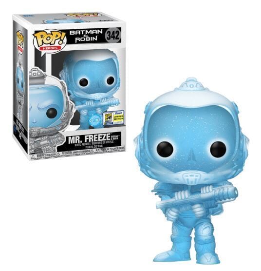 Batman & Robin Mr. Freeze (Glitter) SDCC Exclusive Funko Pop! #342 - Undiscovered Realm