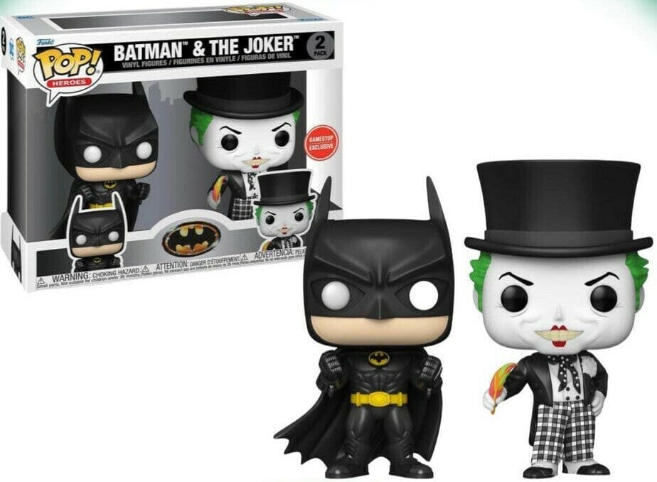 Batman & The Joker 2 Pack Exclusive Funko Pop! - Undiscovered Realm