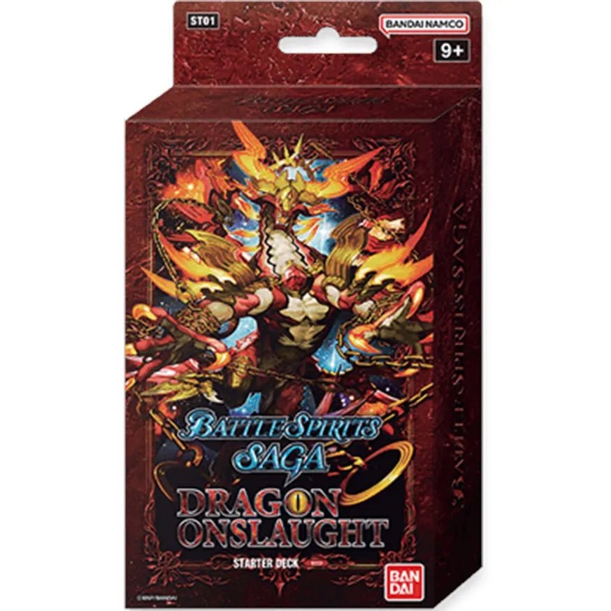 Battle Spirits Saga Starter Deck 1: Dragon Onslaught (Red) - Undiscovered Realm