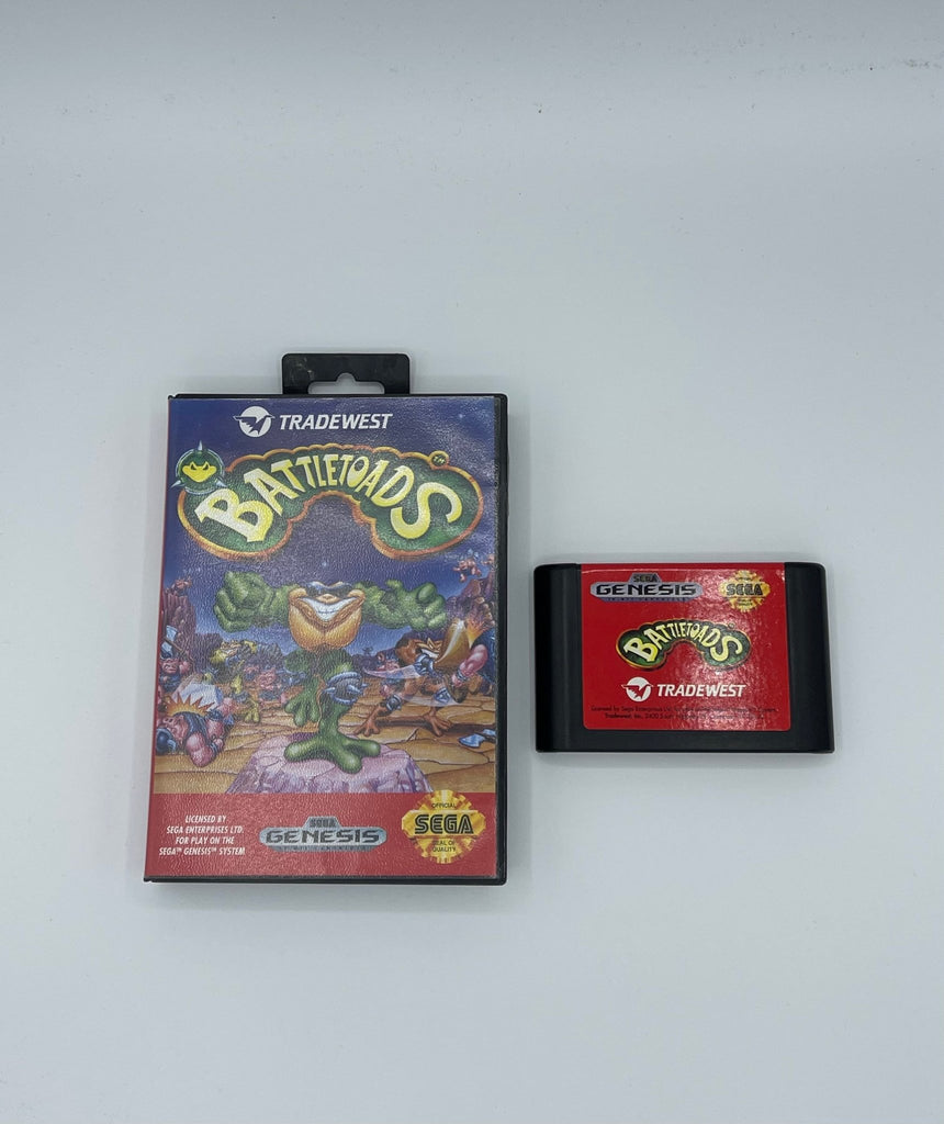 Battletoads Game for the Sega Genesis (In Box) - Undiscovered Realm