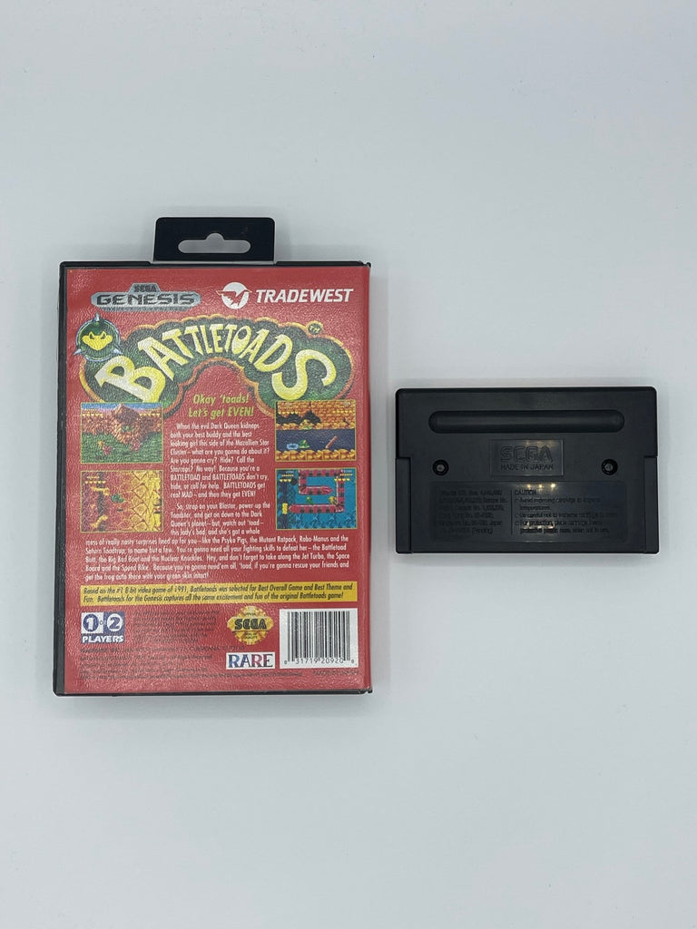 Battletoads Game for the Sega Genesis (In Box) - Undiscovered Realm