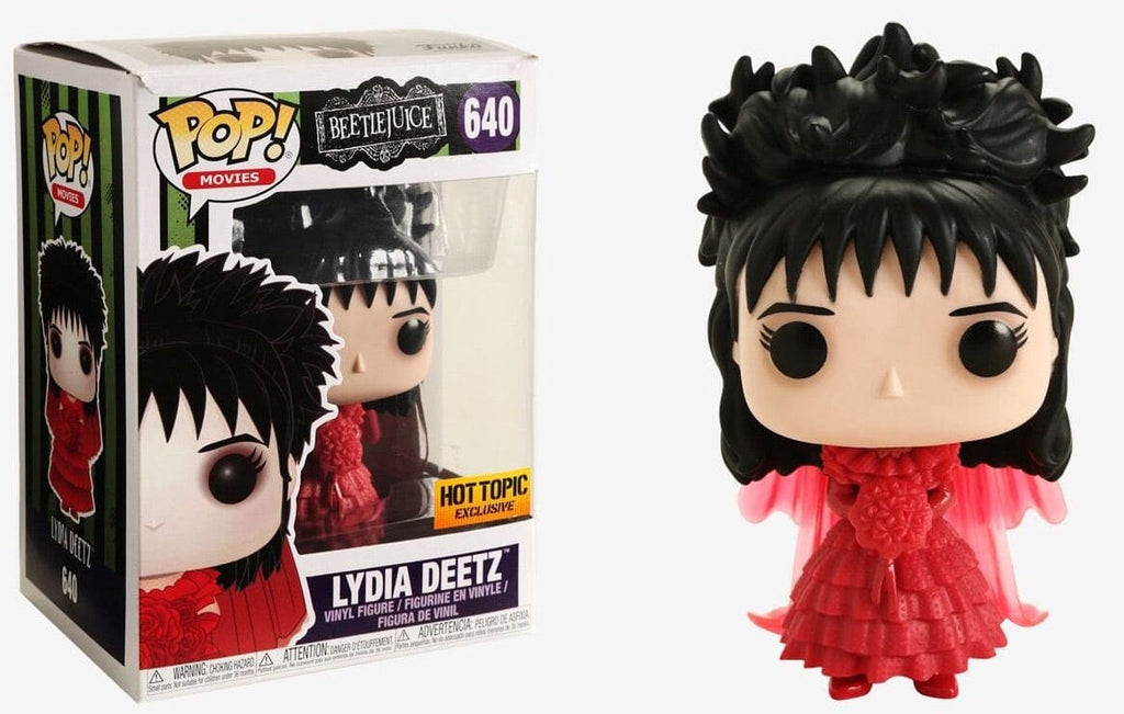 Beetlejuice Lydia Deetz Wedding Outfit Exclusive Funko Pop! #640 - Undiscovered Realm