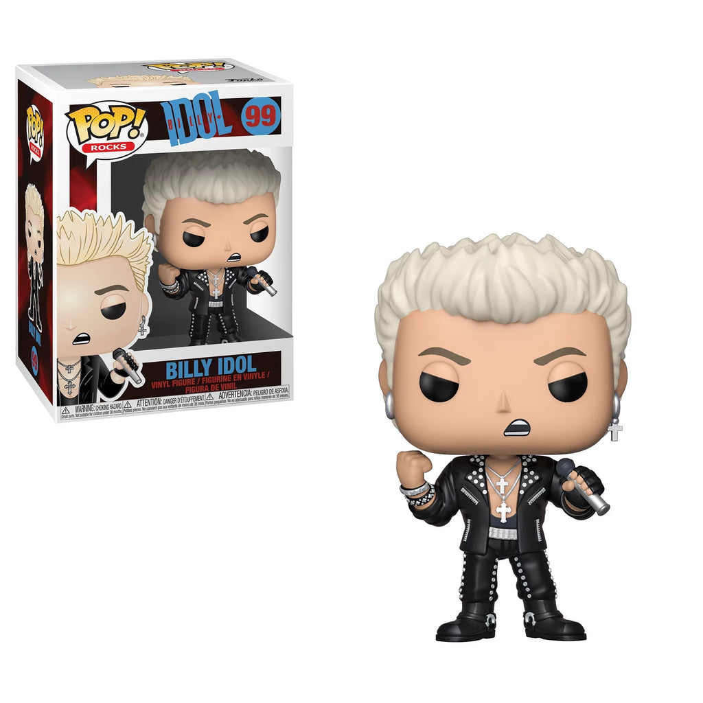 Billy Idol Funko Pop! Rocks #99 - Undiscovered Realm