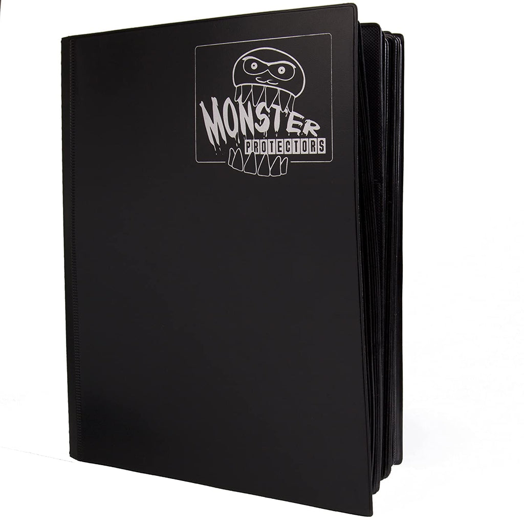 Black Mega Monster Hard Cover 9 Pocket Binder - Undiscovered Realm