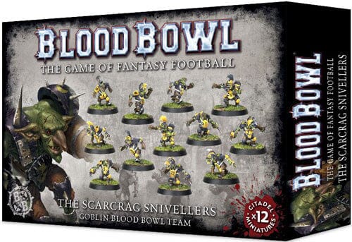 Blood Bowl: Goblin Team - Scarcrag Snivellers Team - Undiscovered Realm