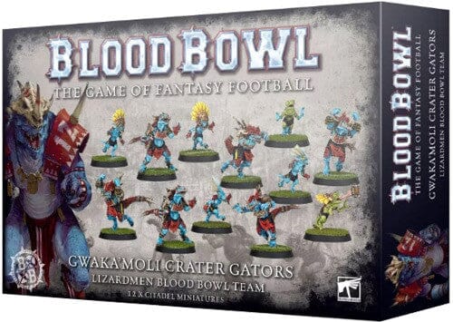 Blood Bowl: Lizardmen Team - Gwaka'Moli Crater Gators - Undiscovered Realm