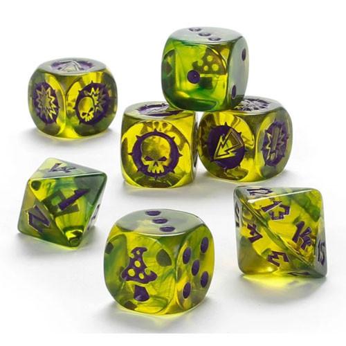 Blood Bowl: Snotling Team Dice Set - Undiscovered Realm