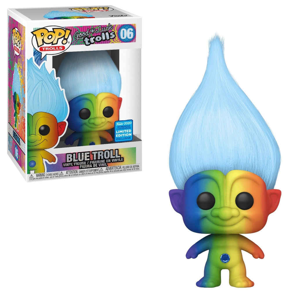 Blue Troll (Rainbow) Shared Exclusive Funko Pop! #06 - Undiscovered Realm