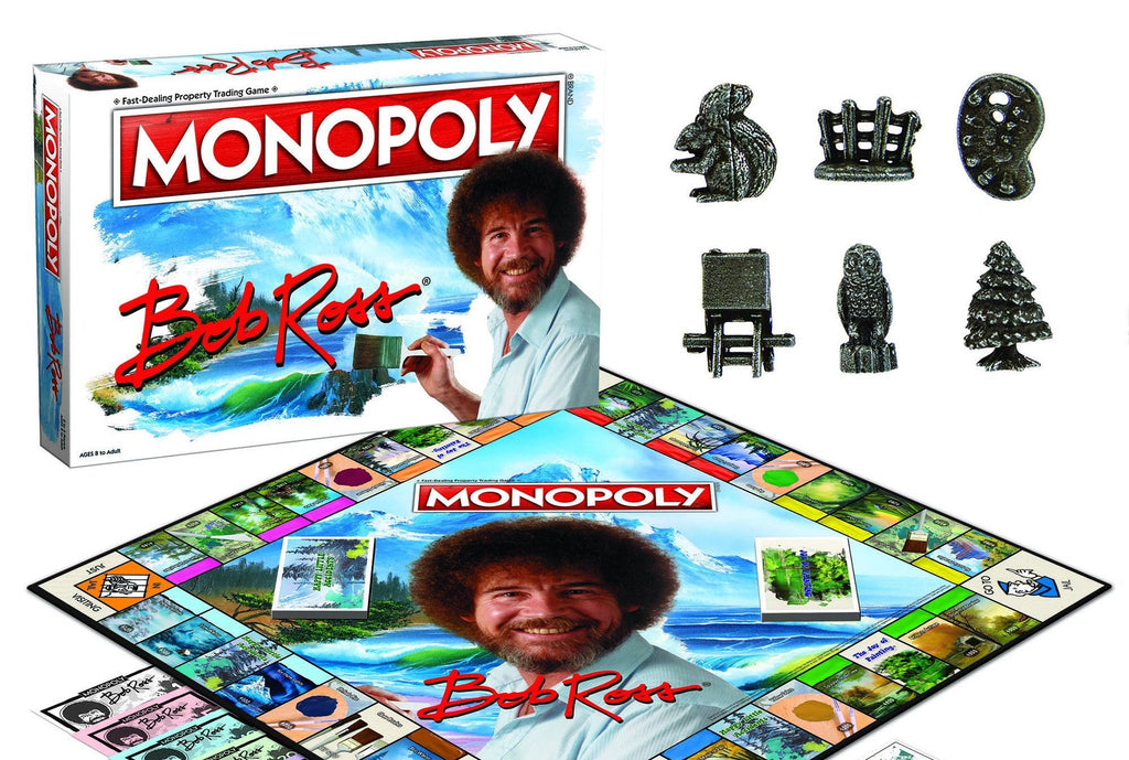Bob Ross Monopoly Board Game - Undiscovered Realm