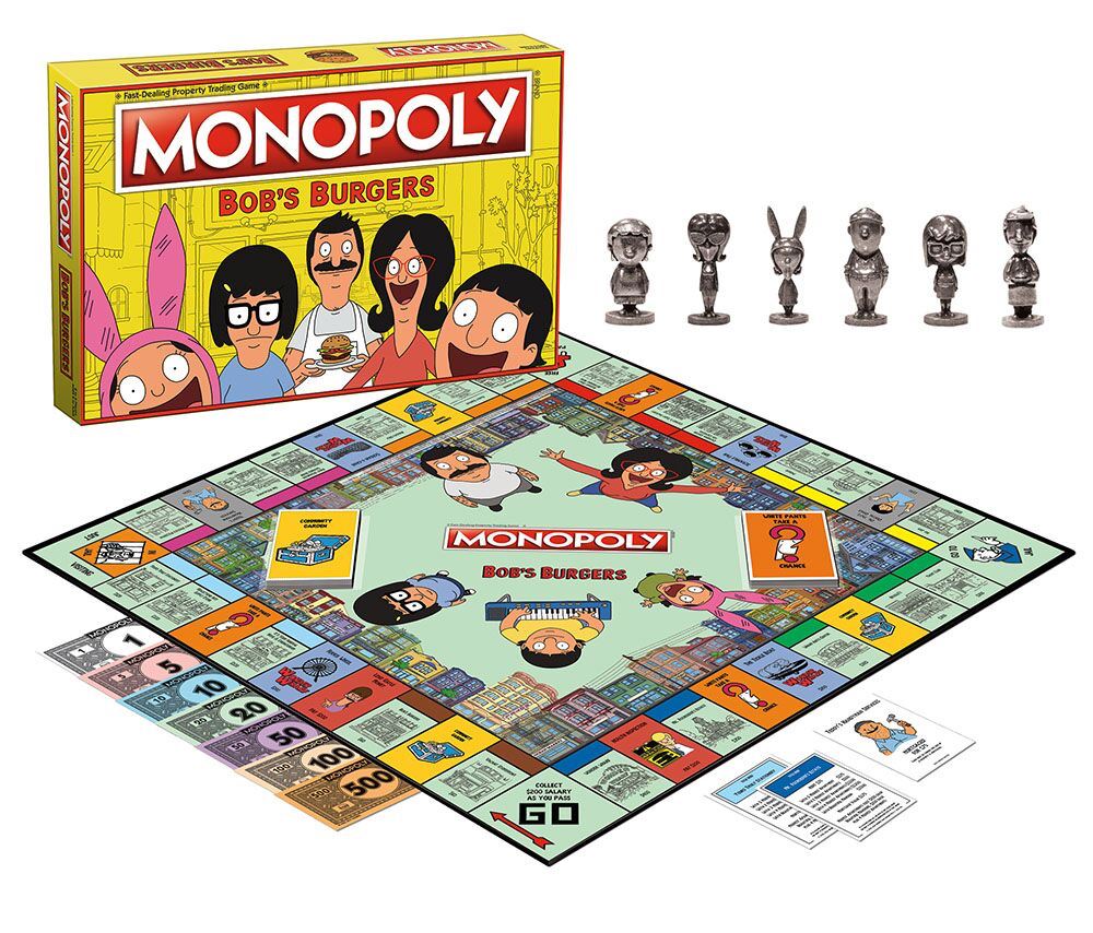 Bob's Burgers Monopoly Board Game - Undiscovered Realm
