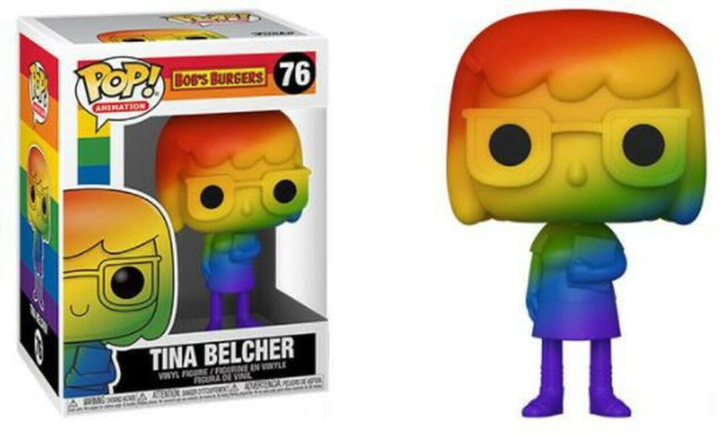 Bob's Burgers Rainbow Tina Belcher (Pride) Funko Pop! #76 - Undiscovered Realm