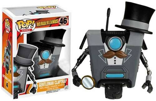 Borderlands Gentleman Claptrap Exclusive Funko Pop! #46 - Undiscovered Realm