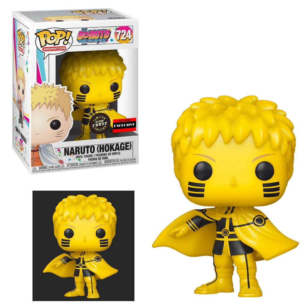 Boruto Next Generations Naruto (Hokage) Glow Chase Exclusive Funko Pop! #724