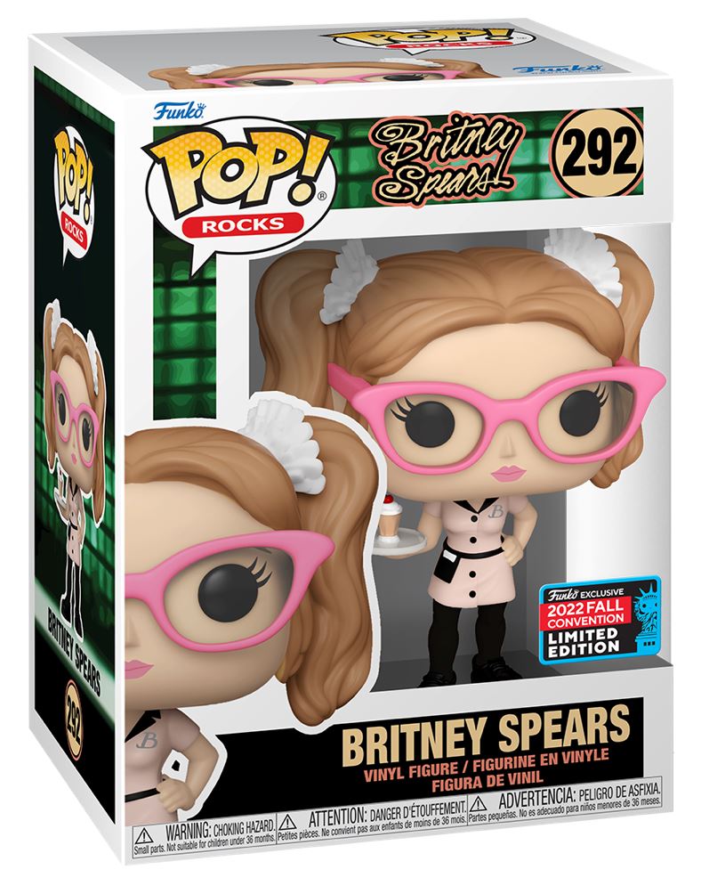 Britney Spears as Waitress (You Drive Me Crazy) Fall Convention Exclusive Funko Pop! #292 - Undiscovered Realm