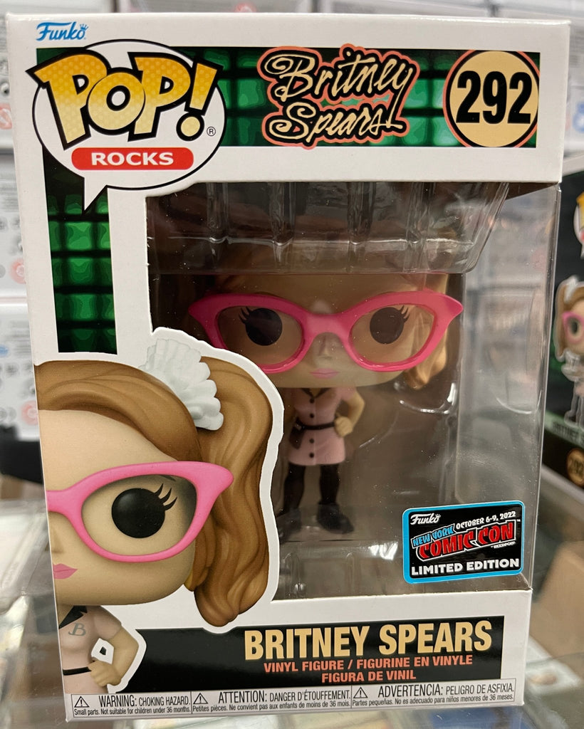 Britney Spears as Waitress (You Drive Me Crazy) NYCC (Official Sticker)Exclusive Funko Pop! #292 - Undiscovered Realm