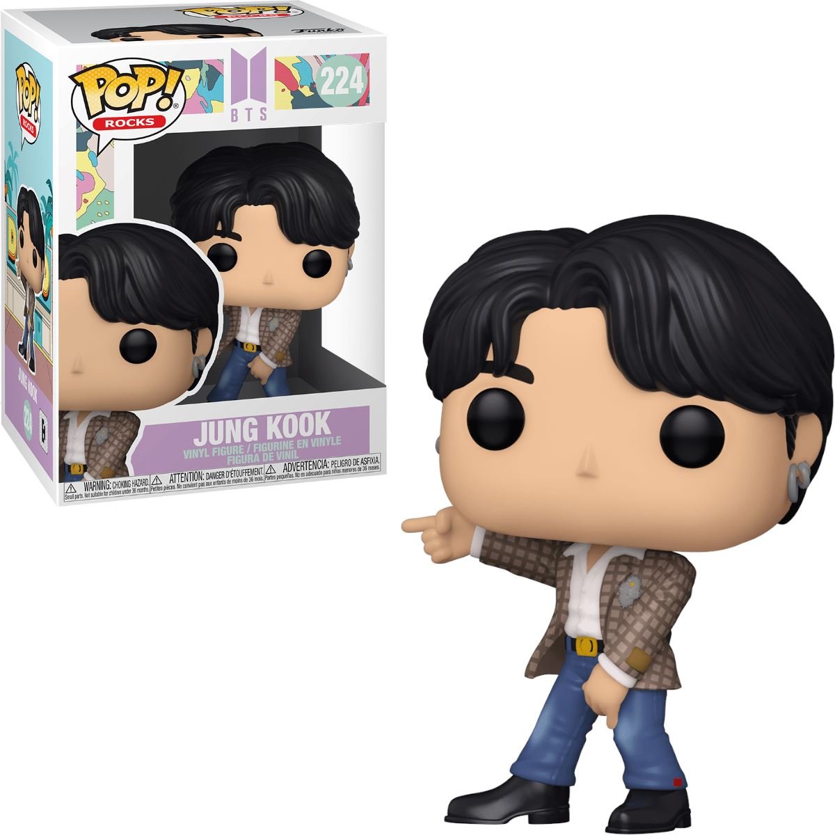 BTS (Dynamite) Jung Kook Funko Pop! Rocks #224 Undiscovered Realm