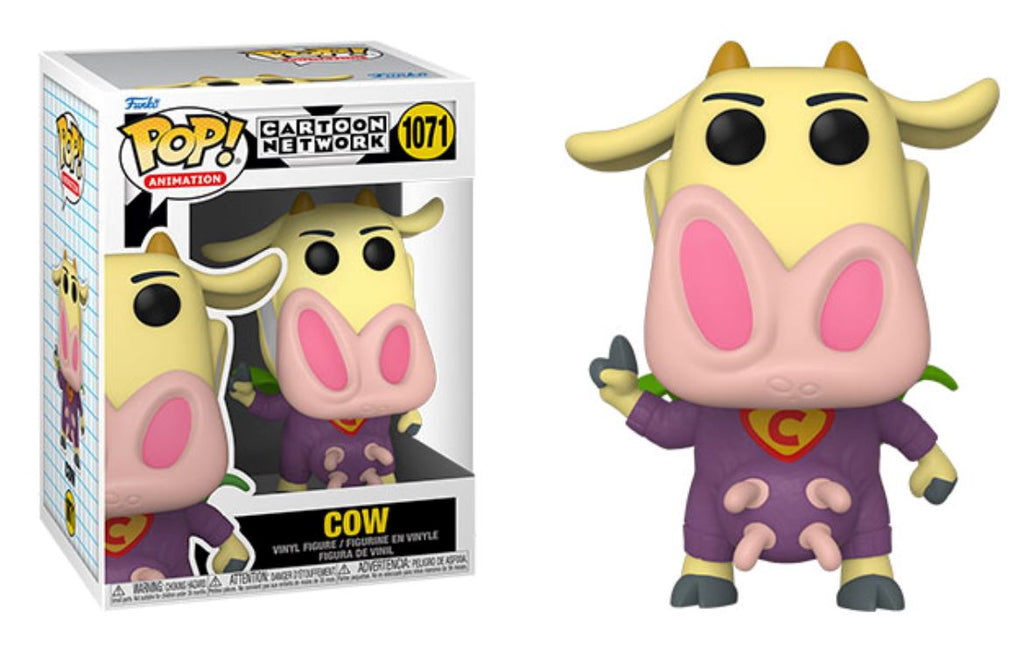 Cartoon Network Cow and Chicken Cow Funko Pop! #1071 - Undiscovered Realm