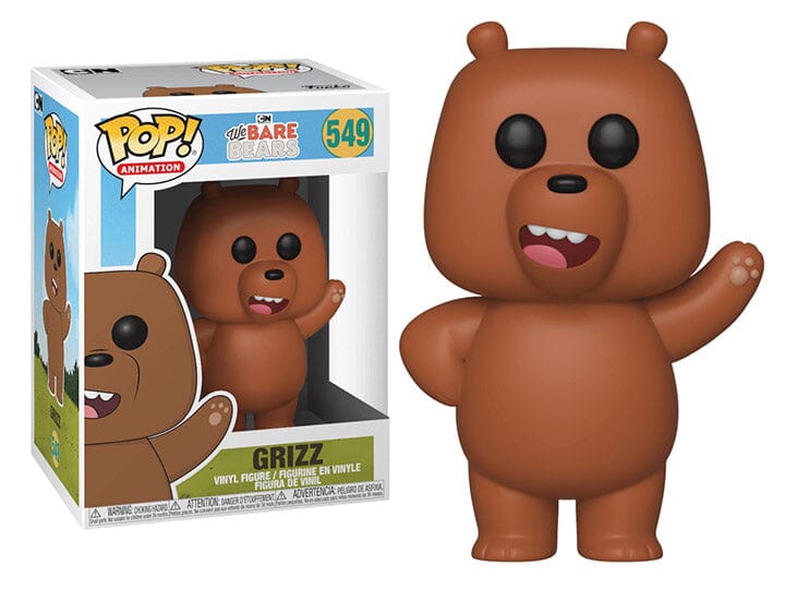 Cartoon Network We Bare Bears Grizz Funko Pop! #549 - Undiscovered Realm