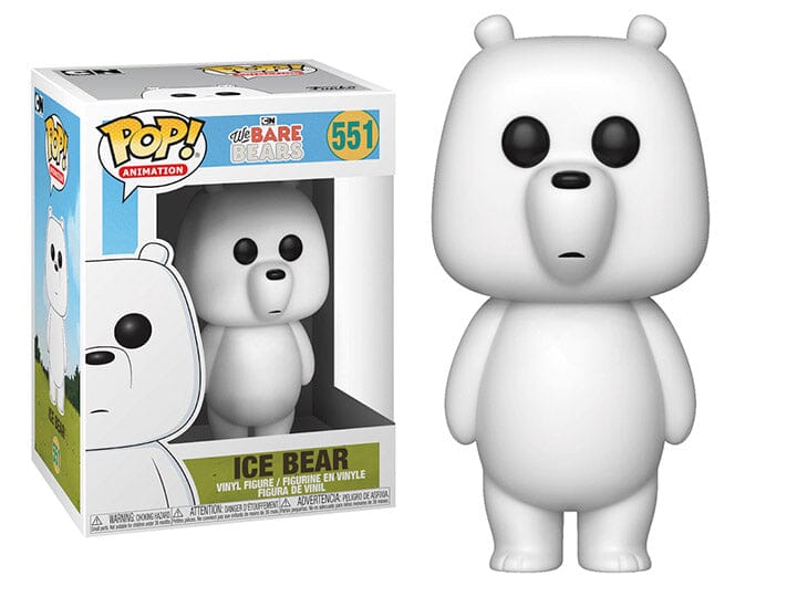 Cartoon Network We Bare Bears Ice Bear Funko Pop! #551 - Undiscovered Realm