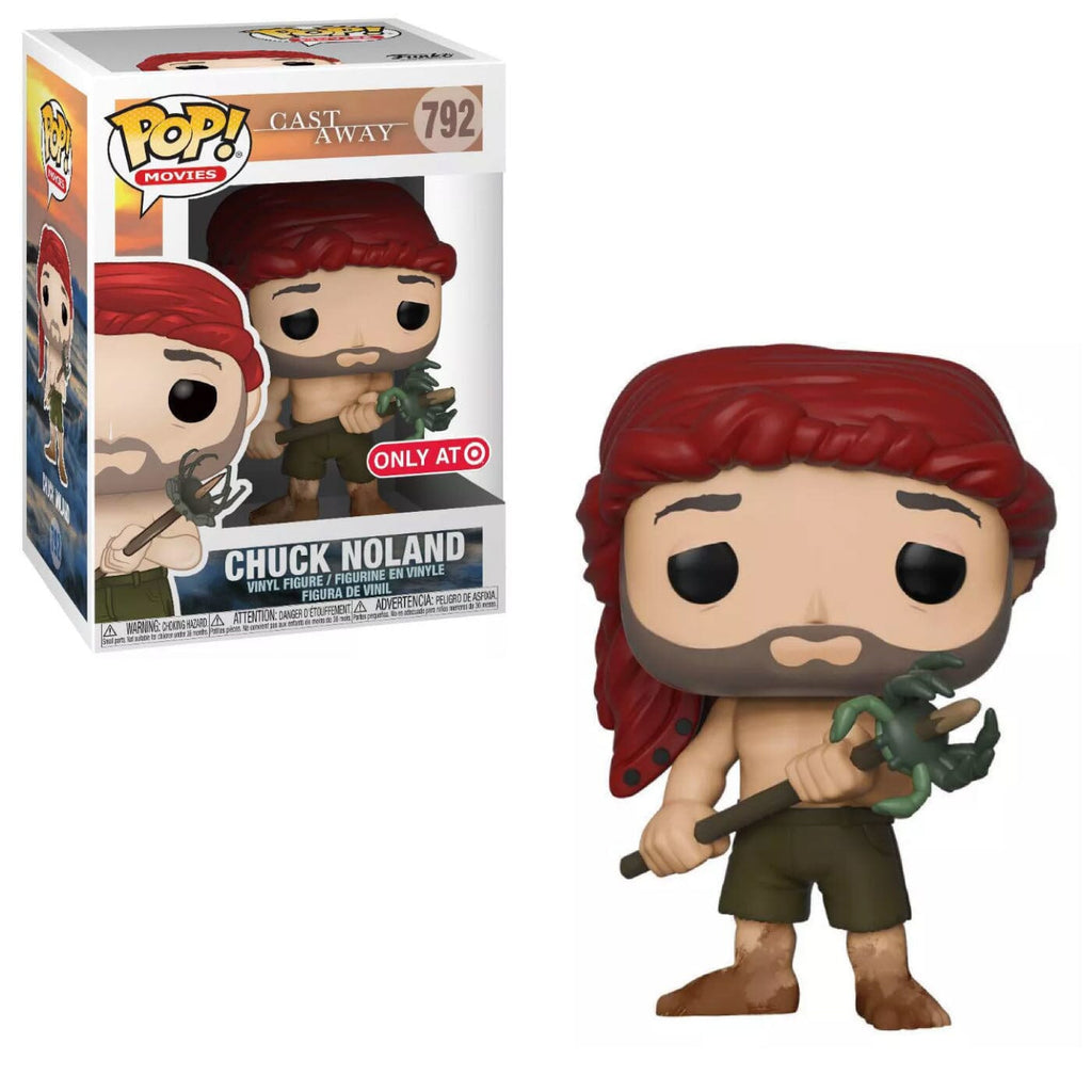 Cast Away Chuck Noland with Speared Crab Exclusive Funko Pop! #792 - Undiscovered Realm