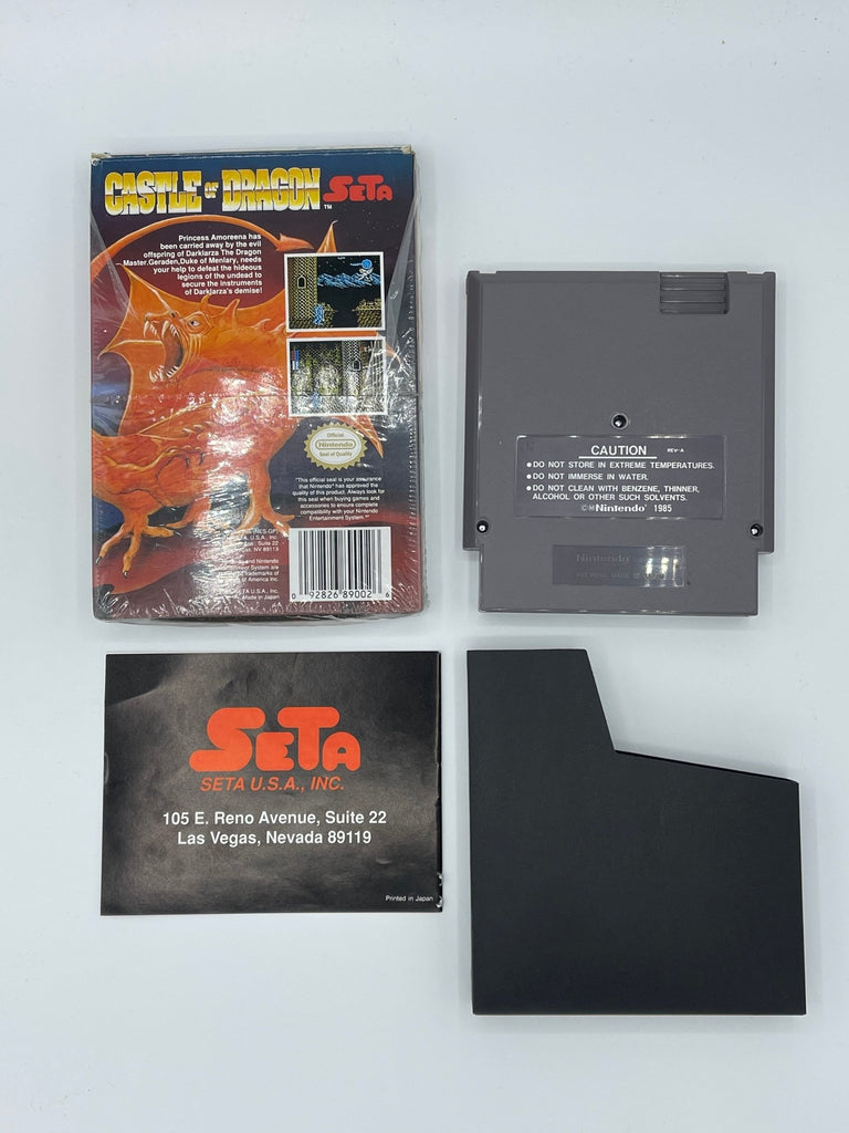 Castle of Dragon for the Nintendo Entertainment System (NES) Game (Complete in Box) - Undiscovered Realm