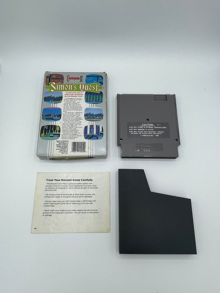 Castlevania 2 Simon's Quest for the Nintendo Entertainment System (NES) Game (Complete in Box) - Undiscovered Realm