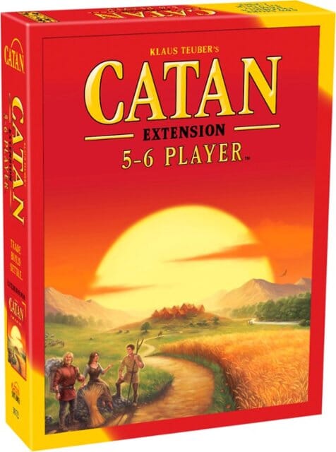 Catan 5-6 Player Extension Strategy Board Game - Undiscovered Realm
