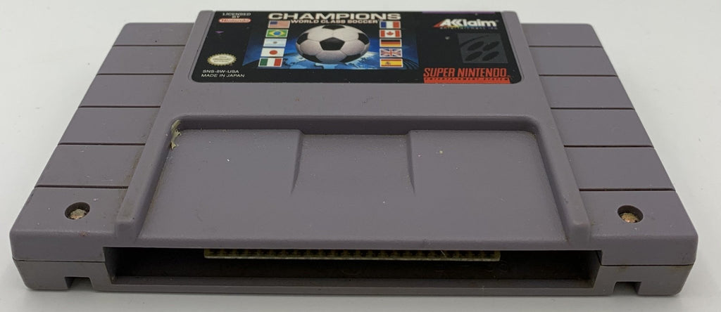 Champions World Class Soccer for the Super Nintendo (SNES) (Loose Game) - Undiscovered Realm