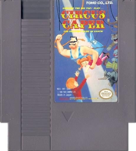Circus Caper Game for the Nintendo Entertainment System (NES) - Undiscovered Realm